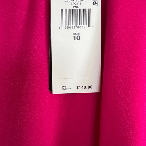 RALPH LAUREN FUSIA DRESS SZ. 10 - Picture 4 of 6